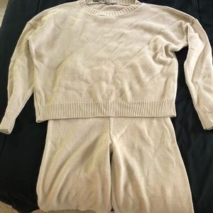 Brand New Nasty Gal Sweat Set - Sweater Material